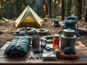 Co przydaje się na biwaku? Lista niezbędnych akcesoriów