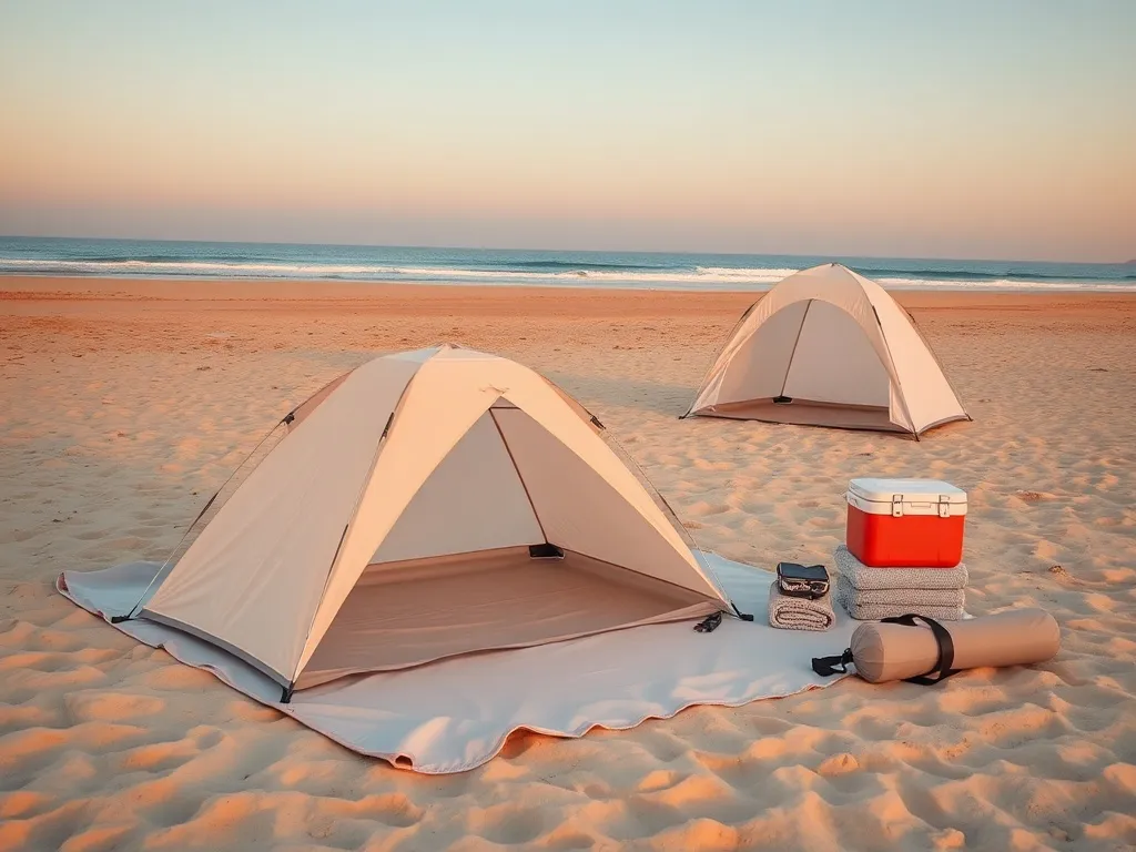 Jak złożyć namiot plażowy? Praktyczny przewodnik krok po kroku