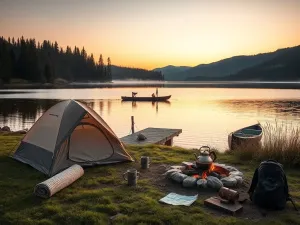 Gdzie pod namiot nad jezioro? Odkryj najlepsze lokalizacje!