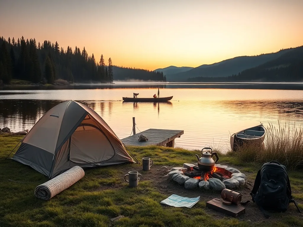 Gdzie pod namiot nad jezioro? Odkryj najlepsze lokalizacje!