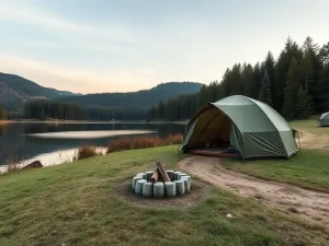 Gdzie pod namiot w Polsce? Najlepsze miejsca na camping